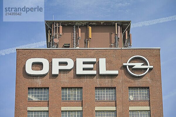 Opeltum  Opel plant  Rüsselsheim  Hesse  Germany  Europe