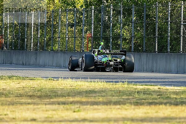 INDYCAR Series driver  CALLUM ILOTT (77) of Cambridge  Cambridgeshire  England  travels through the backstretch during the last practice session for the Bitnile.com Grand Prix of Portland at Portland International Raceway in Portland OR