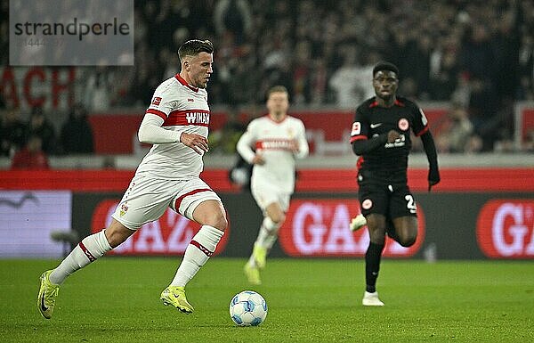 Ermedin Demirovic VfB Stuttgart (09) Action on the ball MHPArena  MHP Arena Stuttgart  Baden-Württemberg  Germany  Europe