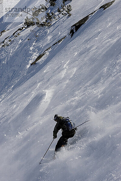 Backcountry Skiing in the Kirkwood Backcountry. Kirkwood Ski Resort  Kirkwood California.