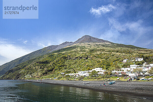 Stromboli Volcano  Italy