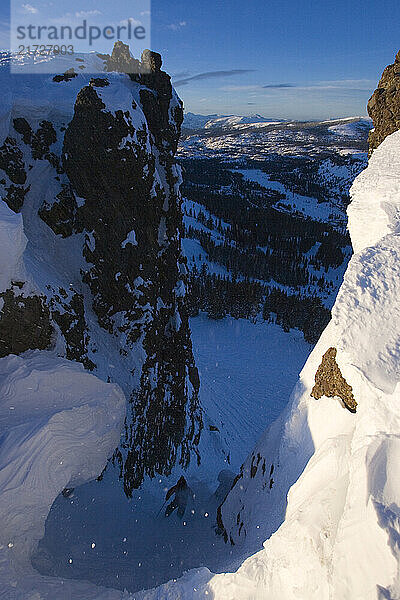 Backcountry Skiing in the Kirkwood Backcountry. Kirkwood Ski Resort  Kirkwood California.