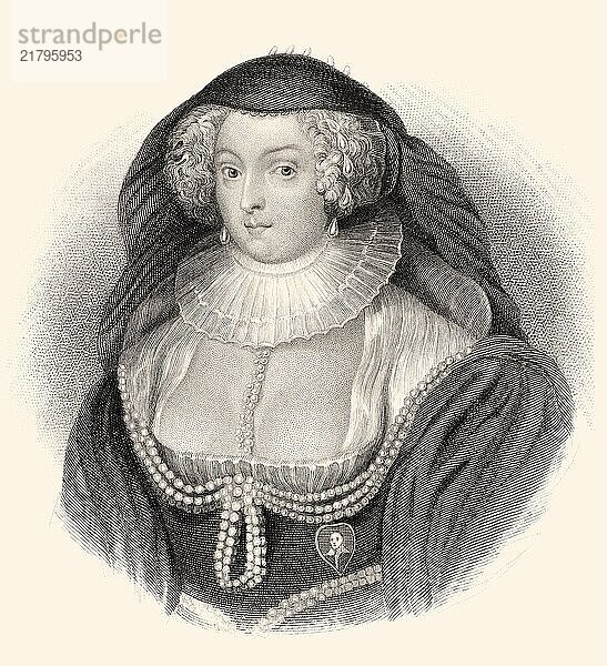 Lady Frances Stewart  Herzogin von Richmond und Lennox  Gräfin von Hertford  geborene Howard  1578-1639