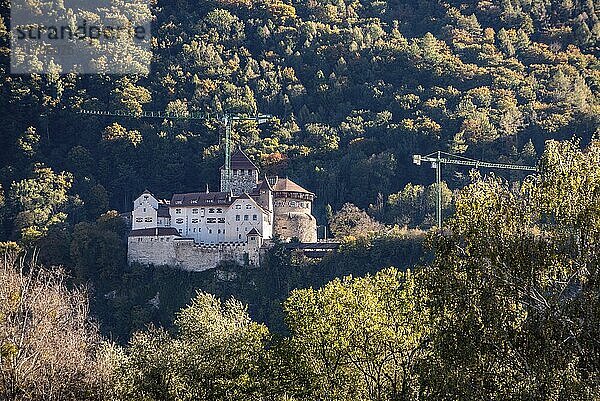 VADUZ  LIECHTENSTEIN  SEPTEMBER 28  2023  Vaduz Castle  the official residence of the Prince of Liechtenstein